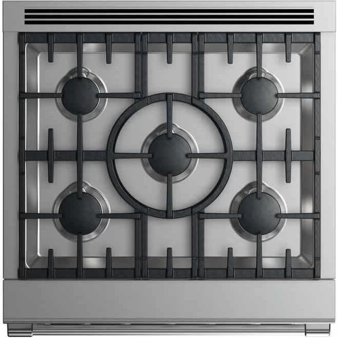  Fisher & Paykel 30-inch Freestanding Dual-Fuel Range with 5 Burners RDV2-305L N IMAGE 2