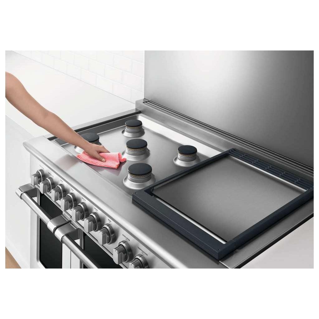  Fisher & Paykel 48-inch Freestanding Dual-Fuel Range with 5 Burners and Griddle RDV2-485GD-L N IMAGE 3
