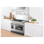 Fisher & Paykel 48-inch Freestanding Dual-Fuel Range with 5 Burners and Griddle RDV2-485GD-L N IMAGE 7