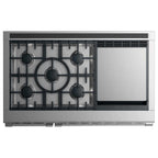  Fisher & Paykel 48-inch Freestanding Dual-Fuel Range with 5 Burners and Griddle RDV2-485GD-N N IMAGE 2