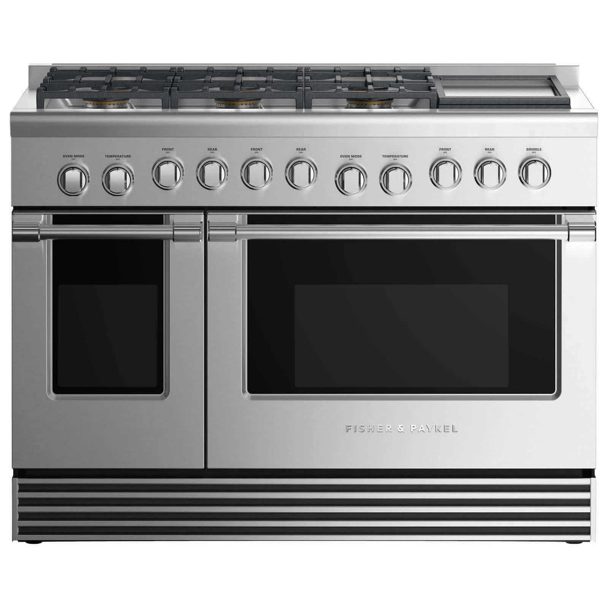  Fisher & Paykel 48-inch Freestanding Dual-Fuel Range with 6 Burners and Griddle RDV2-486GD-N N IMAGE 1