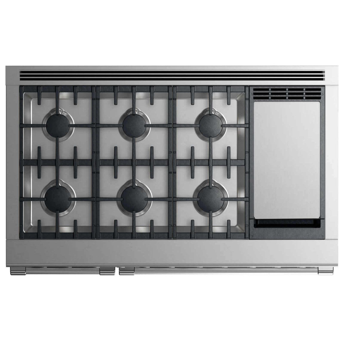  Fisher & Paykel 48-inch Freestanding Dual-Fuel Range with 6 Burners and Griddle RDV2-486GD-N N IMAGE 2