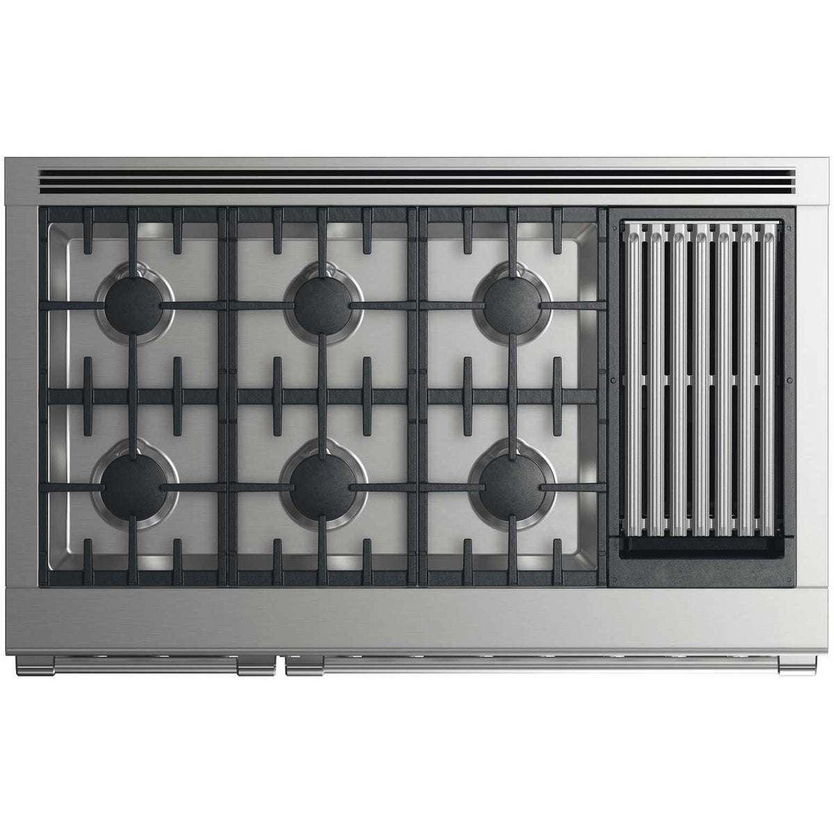  Fisher & Paykel 48-inch Freestanding Dual-Fuel Range with 6 Burners and Grill RDV2-486GLL N IMAGE 2