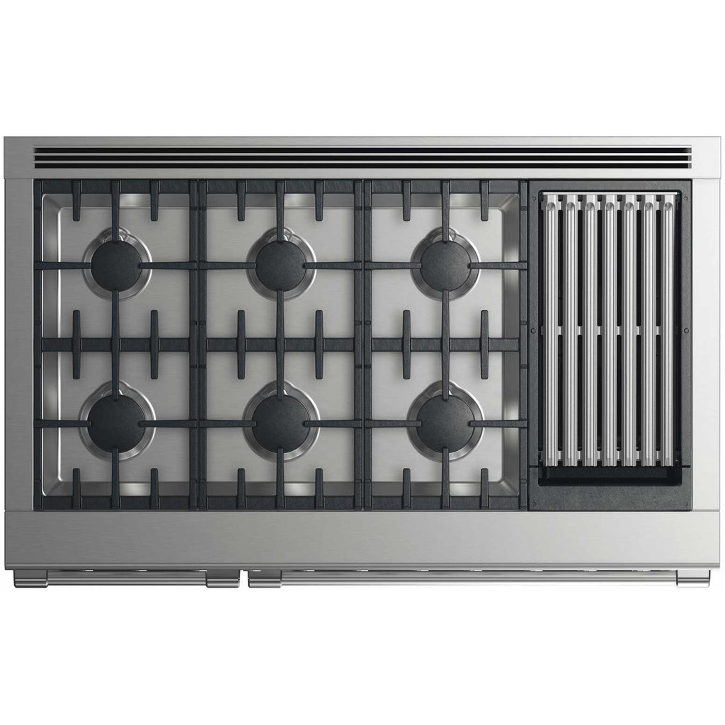  Fisher & Paykel 48-inch Freestanding Dual-Fuel Range with 6 Burners and Grill RDV2-486GLN N IMAGE 2