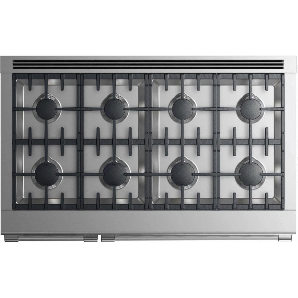  Fisher & Paykel 48-inch Freestanding Dual-Fuel Range with 8 Burners RDV2-488L N IMAGE 2