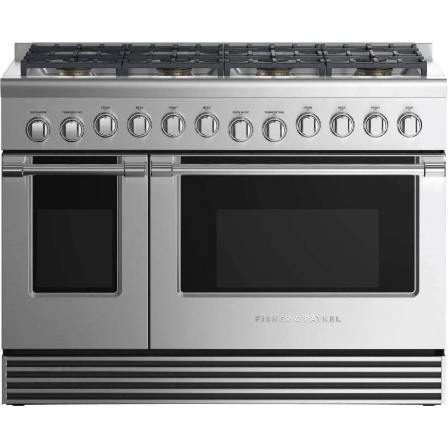  Fisher & Paykel 48-inch Freestanding Dual-Fuel Range with 8 Burners RDV2-488N N IMAGE 1