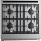  Fisher & Paykel 30-inch Freestanding Gas Range with 4 Burners RGV2-304N N IMAGE 2