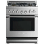  Fisher & Paykel 30-inch Freestanding Gas Range with 5 Burners RGV2-305N N IMAGE 1