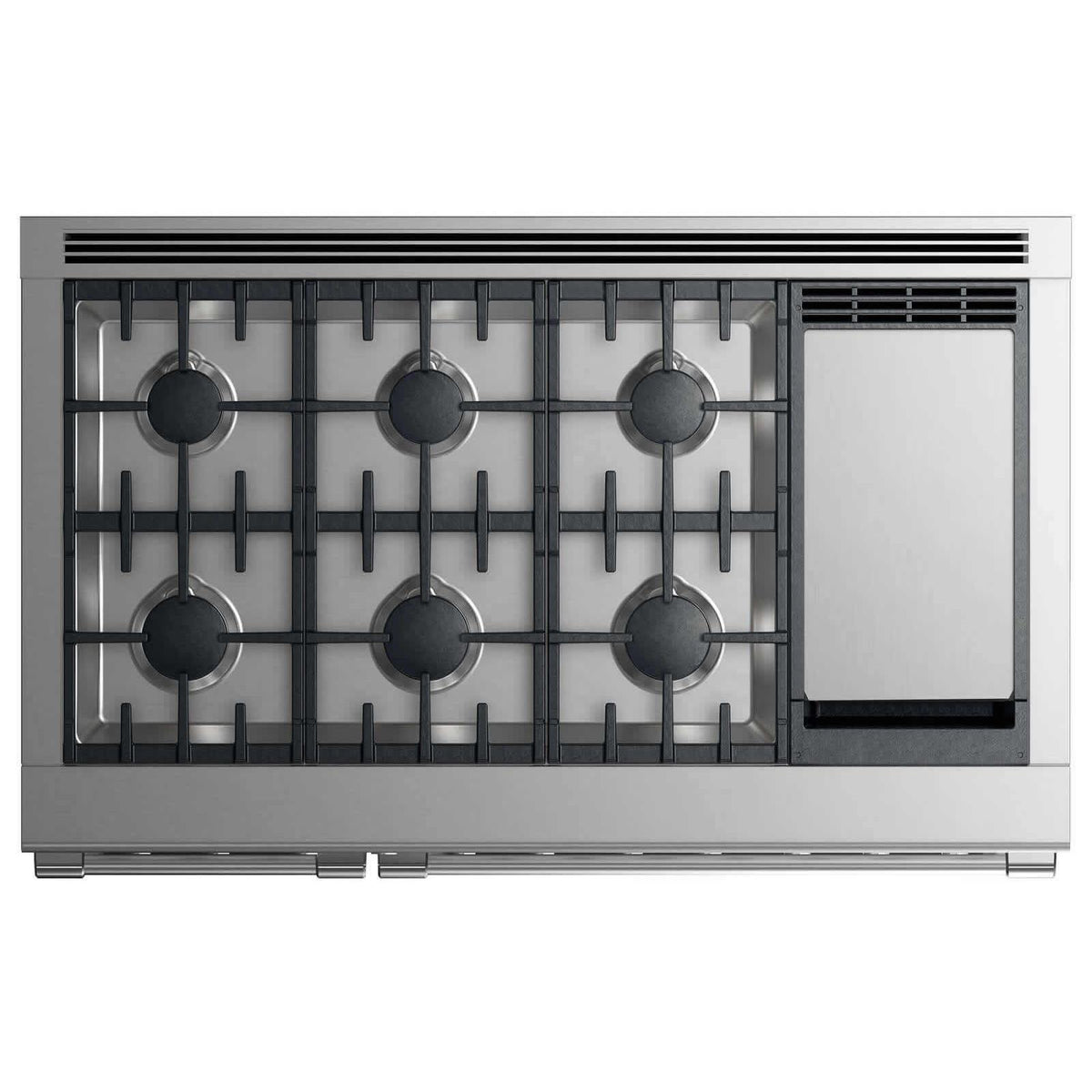  Fisher & Paykel 48-inch Freestanding Gas Range with 6 Burners and Griddle RGV2-486GD-L N IMAGE 2