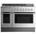  Fisher & Paykel 48-inch Freestanding Gas Range with 6 Burners and Griddle RGV2-486GD-N N IMAGE 1