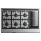  Fisher & Paykel 48-inch Freestanding Gas Range with 6 Burners and Grill RGV2-486GL-L N IMAGE 2