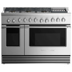  Fisher & Paykel 48-inch Freestanding Gas Range with 6 Burners and Grill RGV2-486GL-N N IMAGE 1