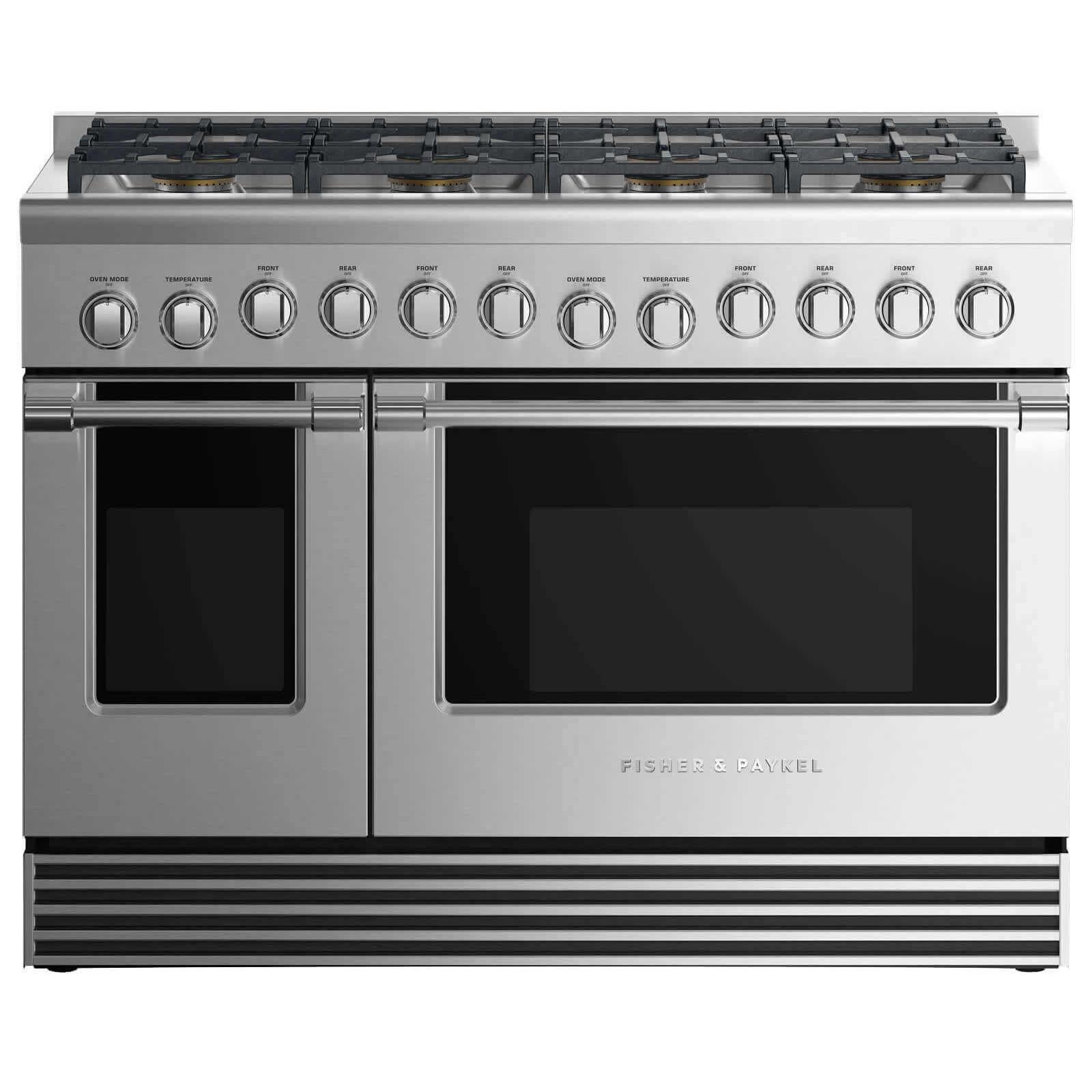  Fisher & Paykel 48-inch Freestanding Gas Range with 8 Burners RGV2-488-L N IMAGE 1