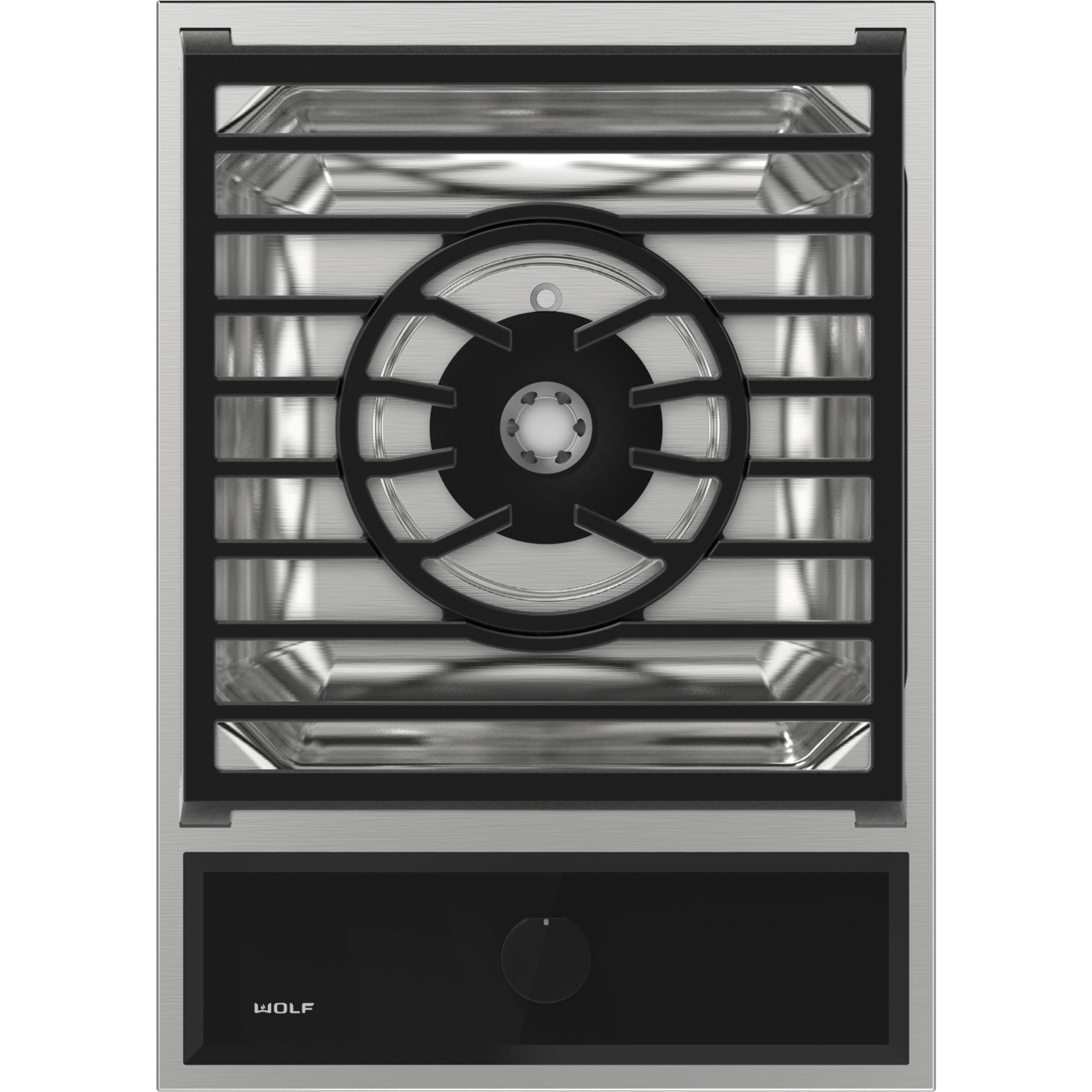  Wolf 15-inch Built-in Gas Cooktop MM15TF/S IMAGE 1