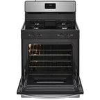  Frigidaire 30-inch Freestanding Gas Range with Ready-Select® Controls FFGF3016TS IMAGE 3