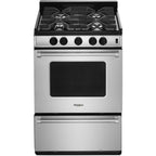  Whirlpool 24-inch Freestanding Gas Range WFG500M4HS IMAGE 1