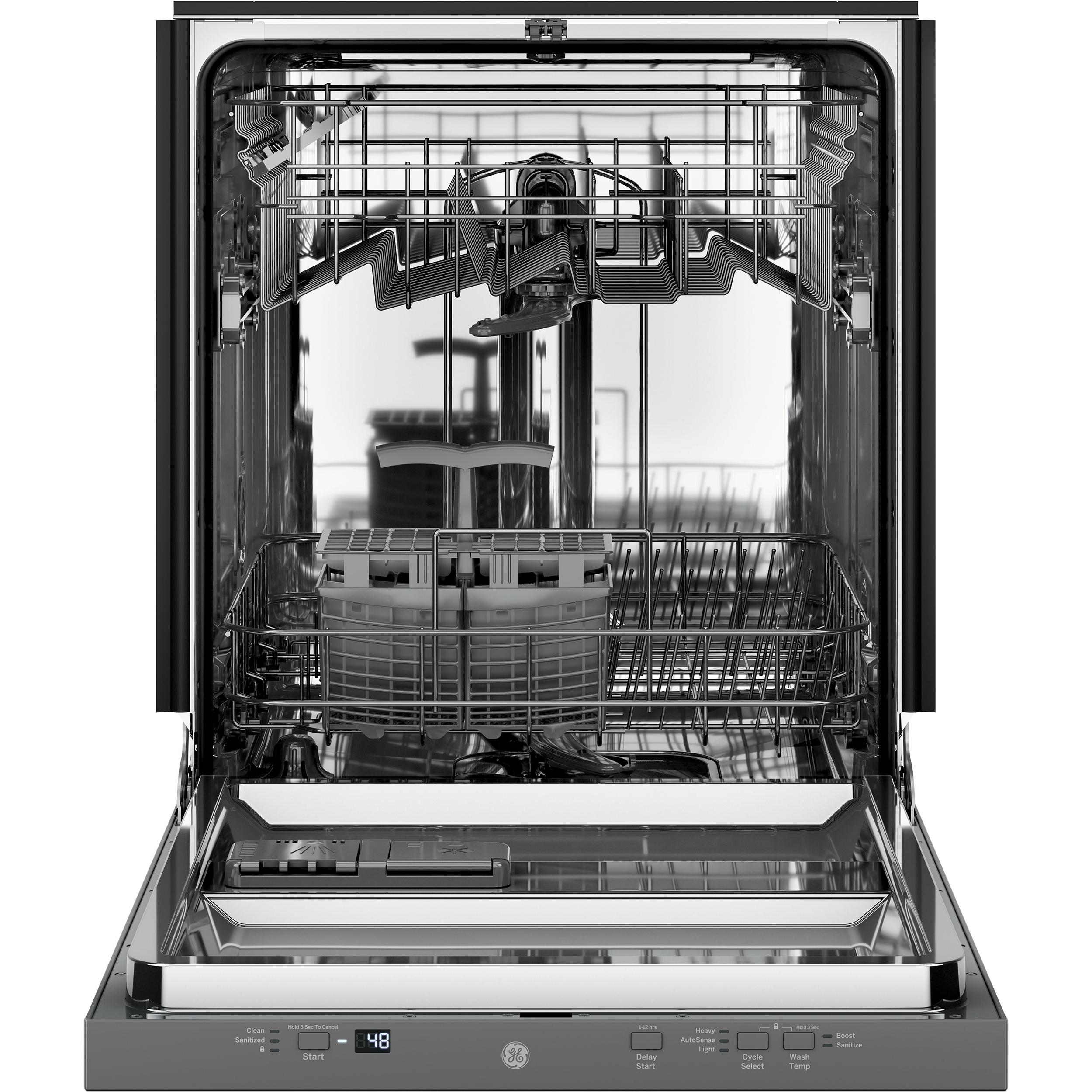  GE 24-inch Built-in Dishwasher with Sanitize Option GDT225SSLSS IMAGE 3