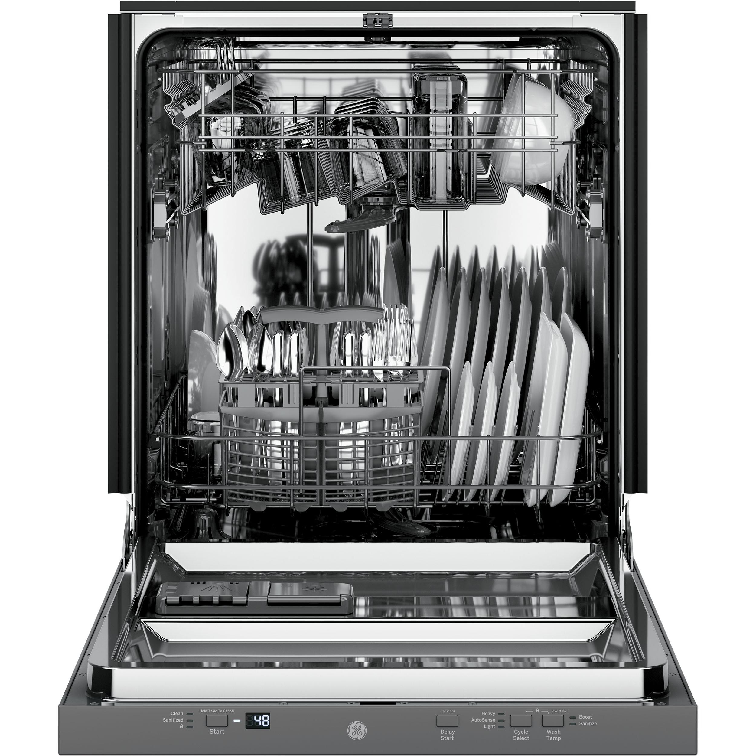  GE 24-inch Built-in Dishwasher with Sanitize Option GDT225SSLSS IMAGE 4
