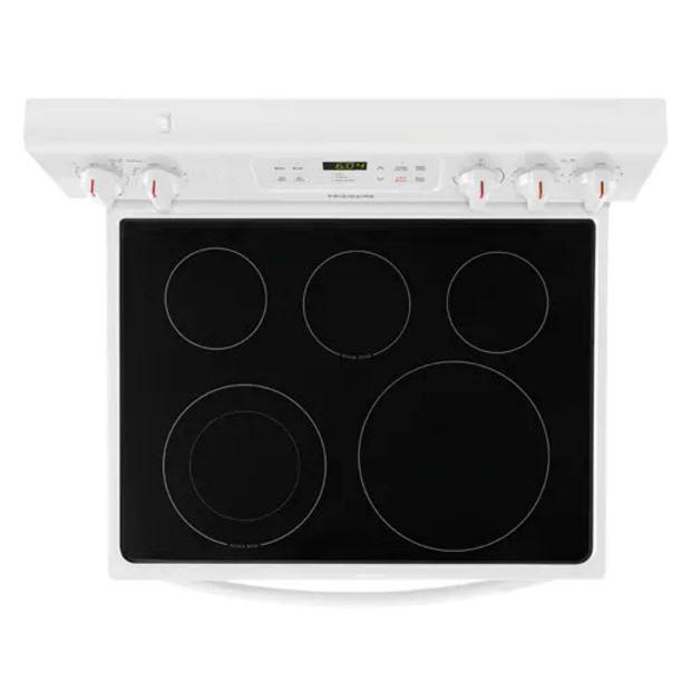  Frigidaire 30-inch Freestanding Electric Range with SpaceWise® Expandable Elements CFEF3054UW IMAGE 5