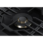  Samsung 36-inch Built-in Gas Cooktop with Wi-Fi and Bluetooth Connected NA36N7755TG/AA IMAGE 5