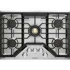  Monogram 30-inch Built-In Gas Cooktop ZGU30RSLSS IMAGE 1