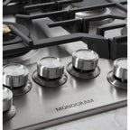  Monogram 30-inch Built-In Gas Cooktop ZGU30RSLSS IMAGE 3