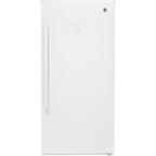  GE 14.1 cu.ft. Upright Freezer with Turbo Freeze FUF14SMRWW IMAGE 1