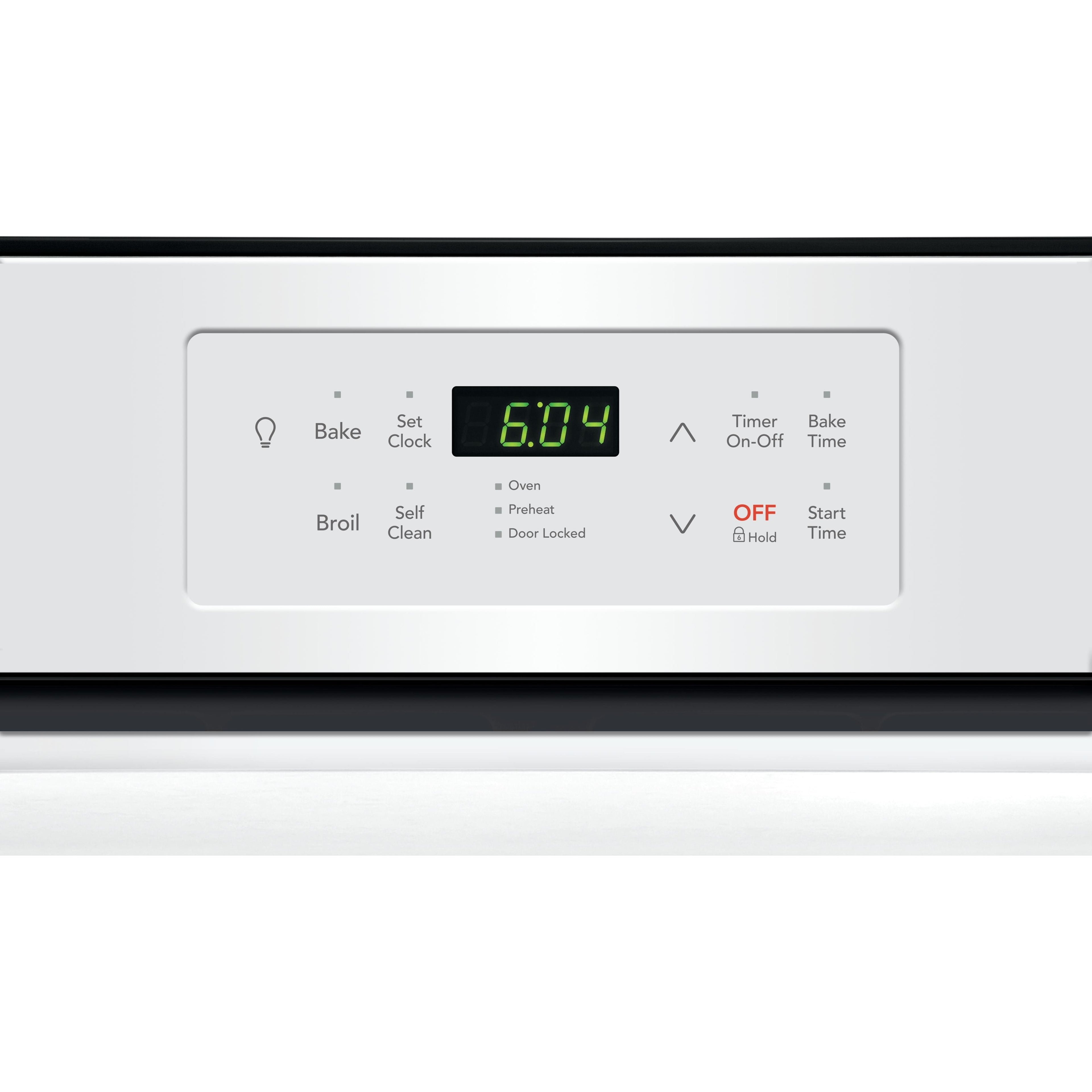  Frigidaire 24-inch, 3.3 cu. ft. Single Wall Oven FFEW2426UW IMAGE 1