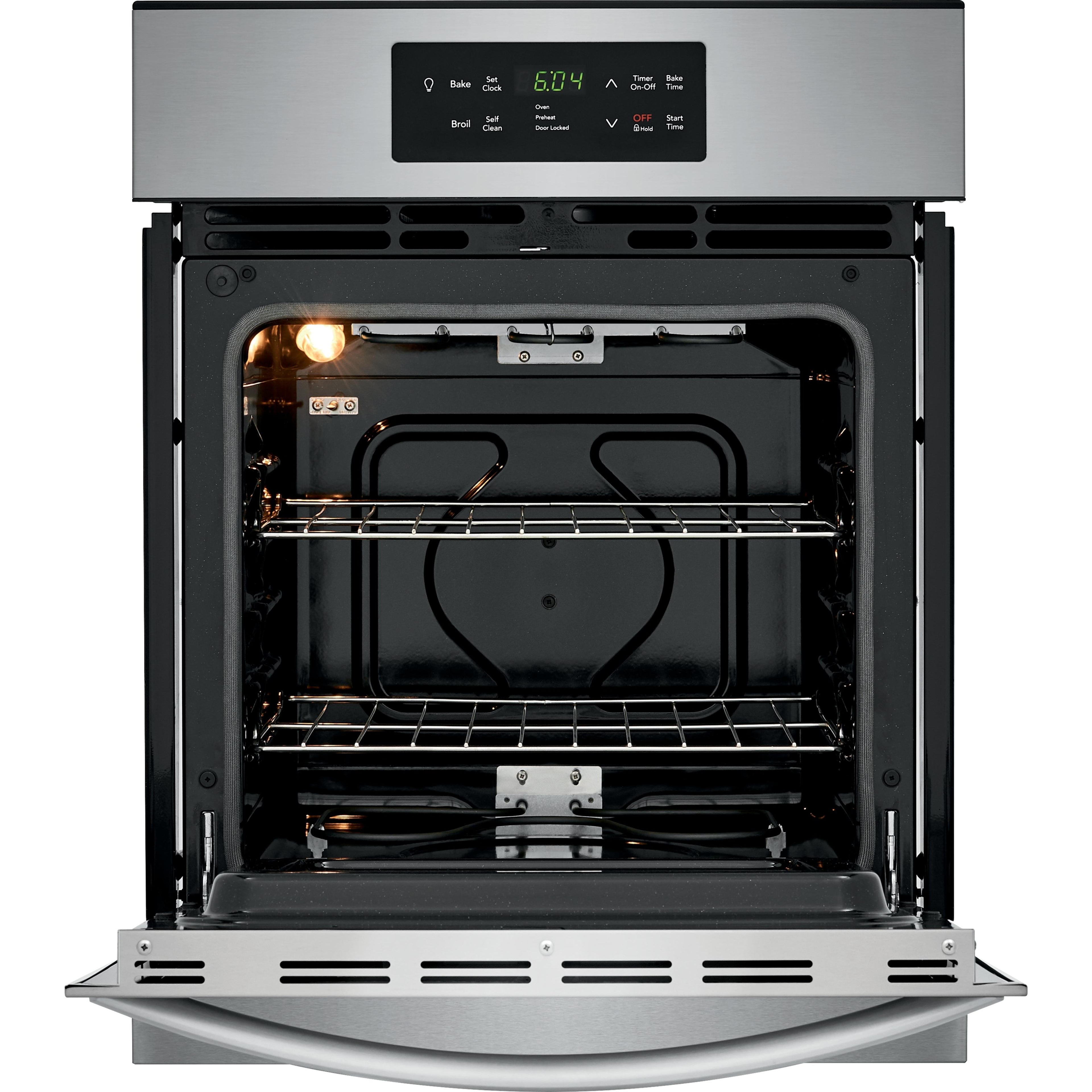  Frigidaire 24-inch, 3.3 cu. ft. Single Wall Oven FFEW2426US IMAGE 2