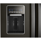  Whirlpool 30-inch, 19.7 cu.ft. Freestanding French 3-Door Refrigerator with Exterior Water Dispenser with EveryDrop® Filtration WRF560SEHV IMAGE 3