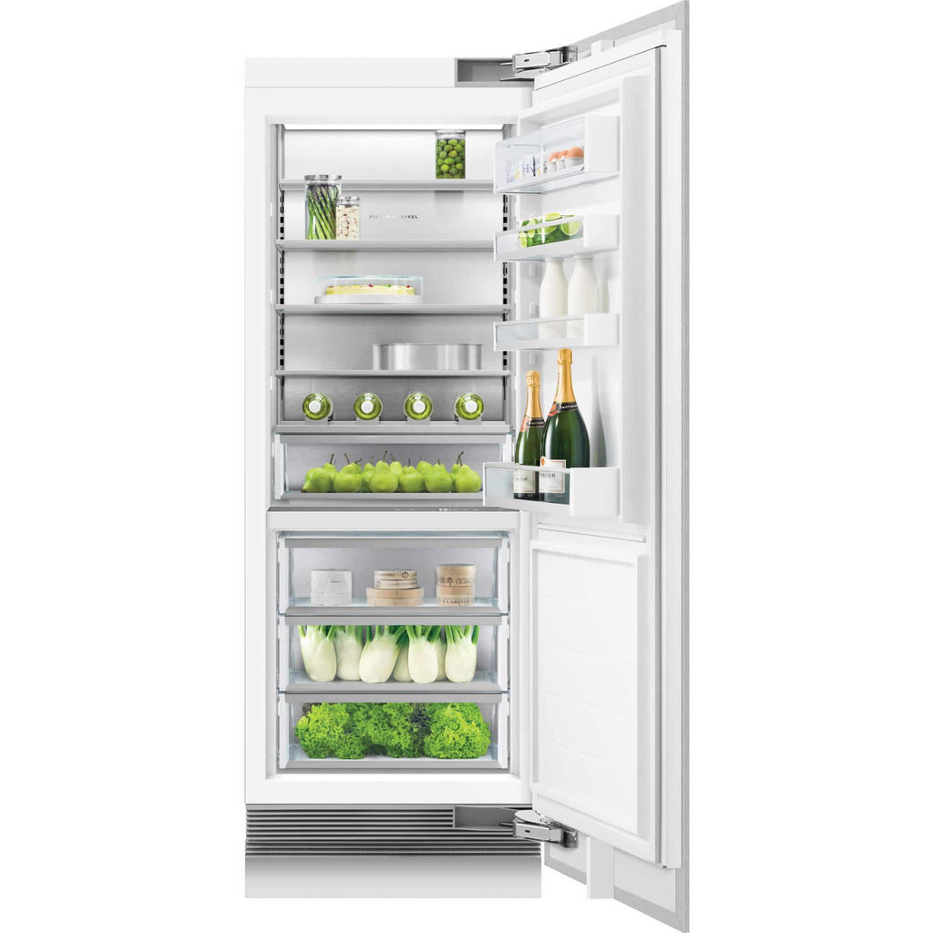  Fisher & Paykel 30-inch, 16.3 cu.ft. Built-in All Refrigerator with ActiveSmart™ RS3084SRK1 IMAGE 4