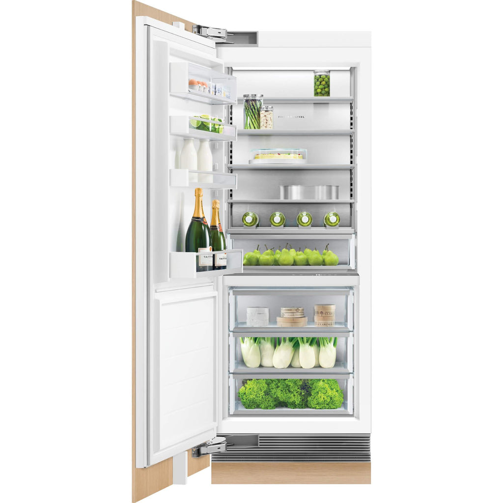  Fisher & Paykel 30-inch, 16.3 cu.ft. Built-in All Refrigerator with ActiveSmart™ RS3084SLK1 IMAGE 2