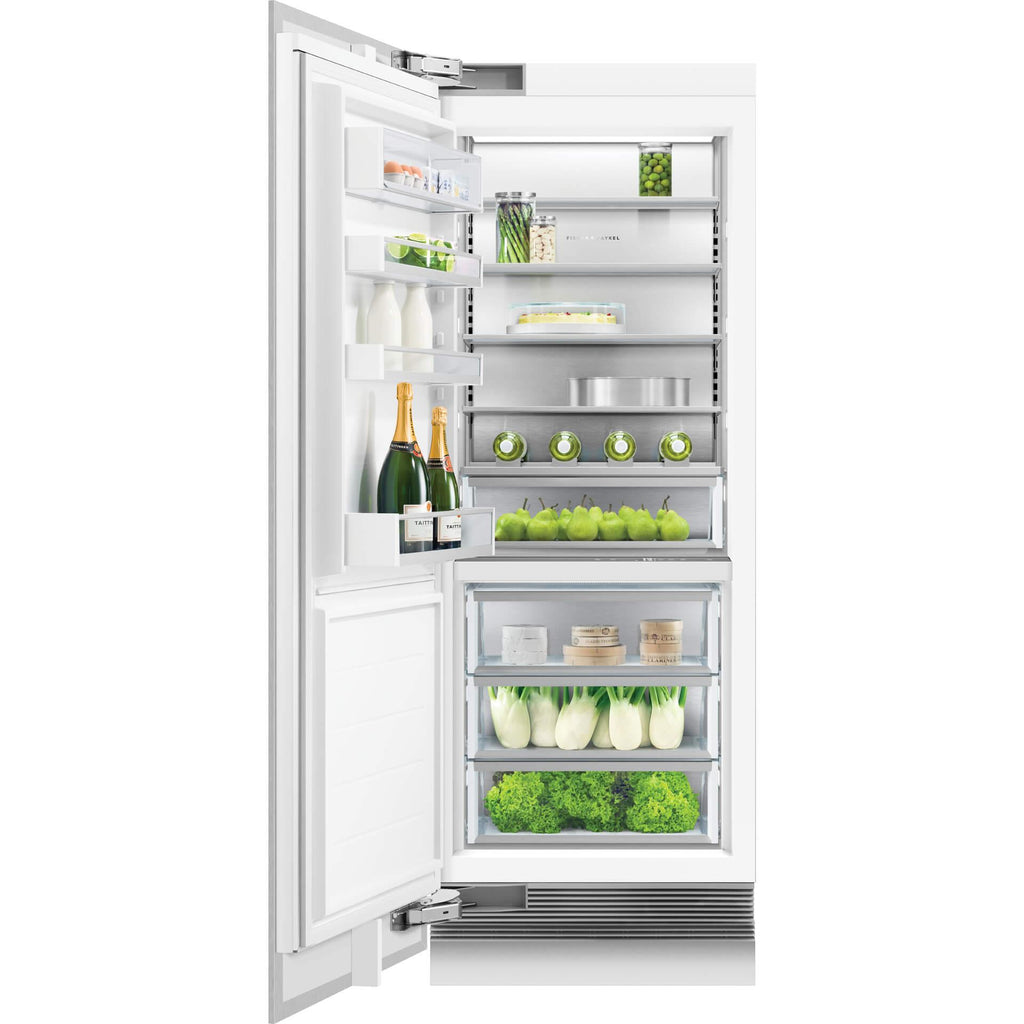  Fisher & Paykel 30-inch, 16.3 cu.ft. Built-in All Refrigerator with ActiveSmart™ RS3084SLK1 IMAGE 4
