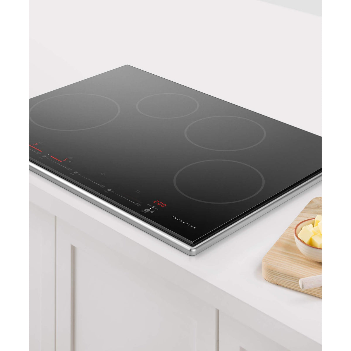  Fisher & Paykel 30-inch Built-in Induction cooktop with Touch&Slide controls CI304PTX1 N IMAGE 2