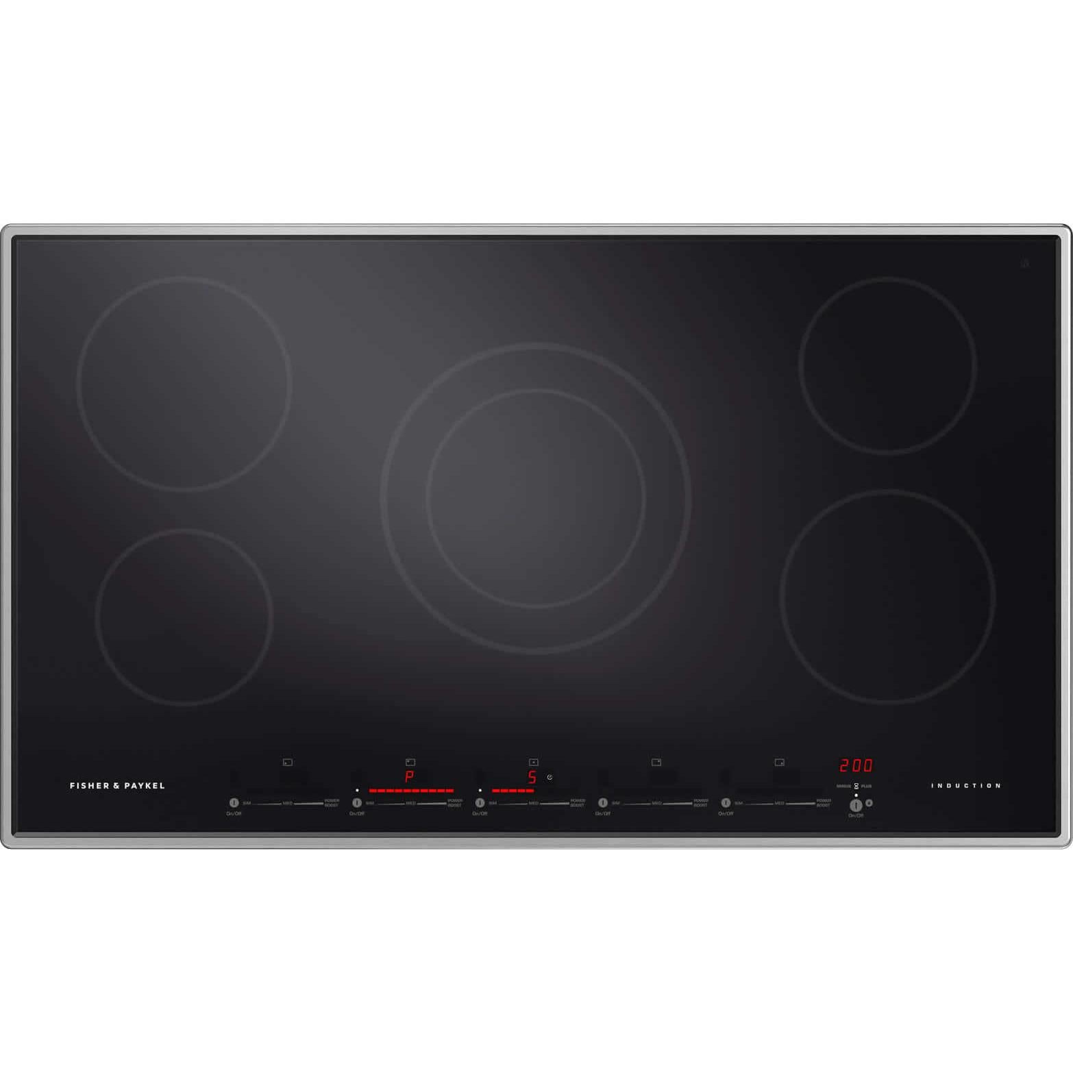 Fisher & Paykel 36-inch Built-in Induction cooktop with Touch&Slide controls CI365PTX1 N IMAGE 1