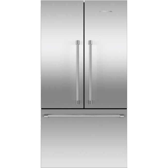  Fisher & Paykel 36-inch, 20.1 cu.ft. Freestanding French 3-Door Refrigerator with ActiveSmart™ Technology RF201ACJSX1 N IMAGE 1