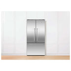  Fisher & Paykel 36-inch, 20.1 cu.ft. Freestanding French 3-Door Refrigerator with ActiveSmart™ Technology RF201ACJSX1 N IMAGE 4