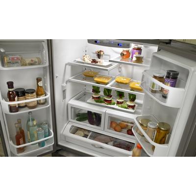  JennAir 36-inch, 21.8 cu. ft. Counter-Depth French 3-Door Refrigerator with Ice and Water JFC2290VEM IMAGE 2