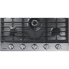  Samsung 30-inch Built-In Gas Cooktop with Wi-Fi Connectivity NA30N6555TS/AA IMAGE 6