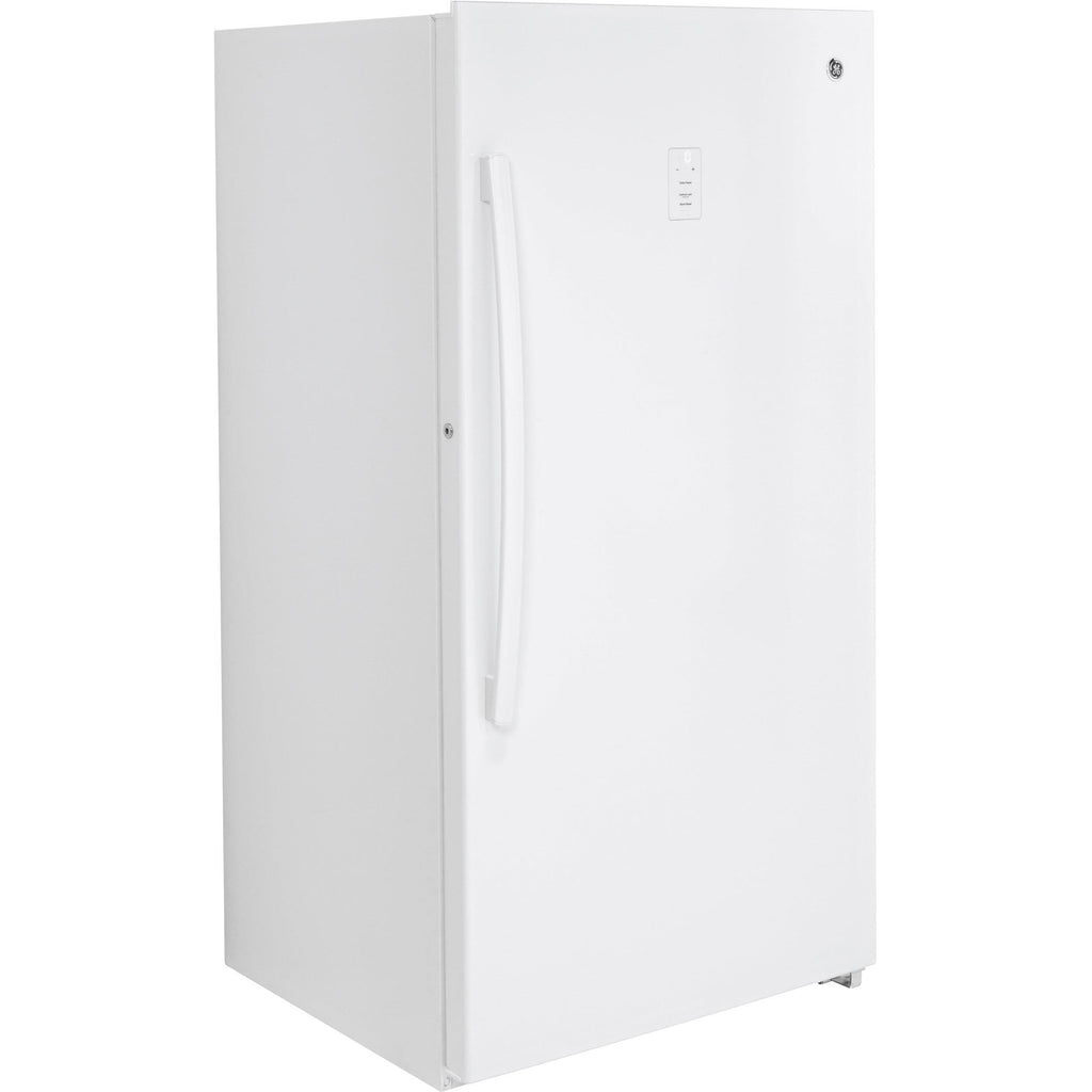  GE 17.3 cu.ft. Upright Freezer with Turbo Freeze FUF17SMRWW IMAGE 3