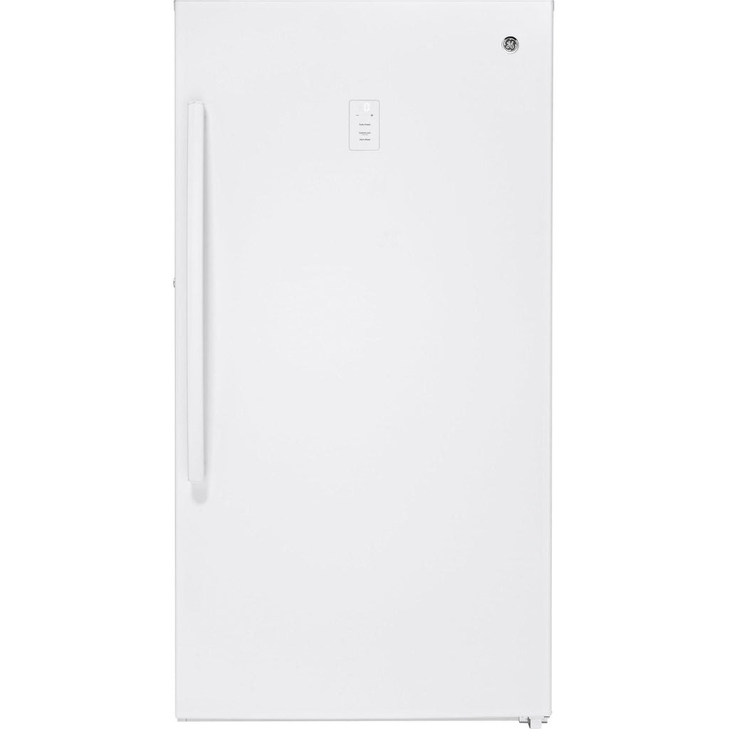  GE 21.3 cu.ft. Upright Freezer with Turbo Freeze FUF21SMRWW IMAGE 1