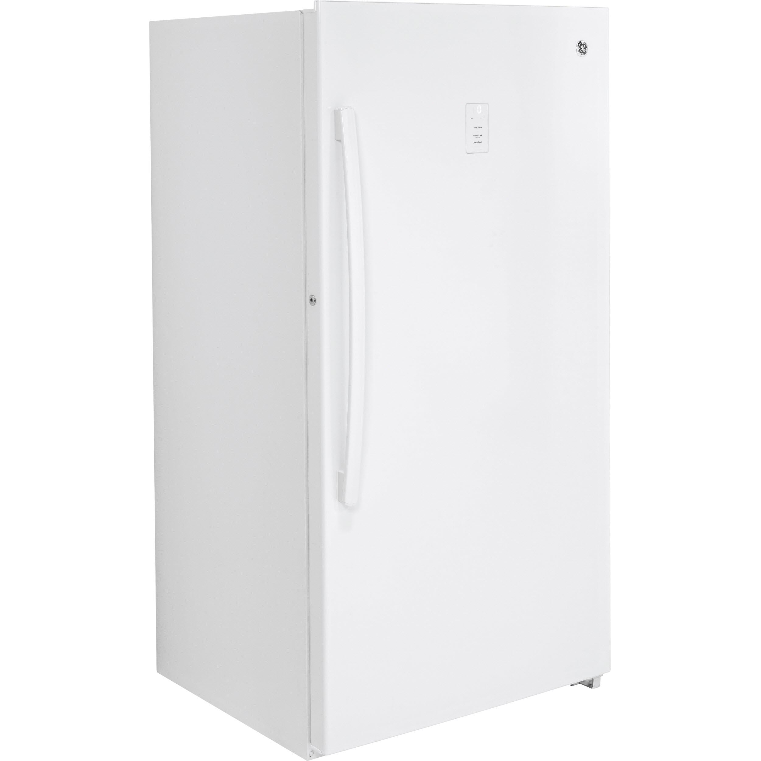  GE 21.3 cu.ft. Upright Freezer with Turbo Freeze FUF21SMRWW IMAGE 3