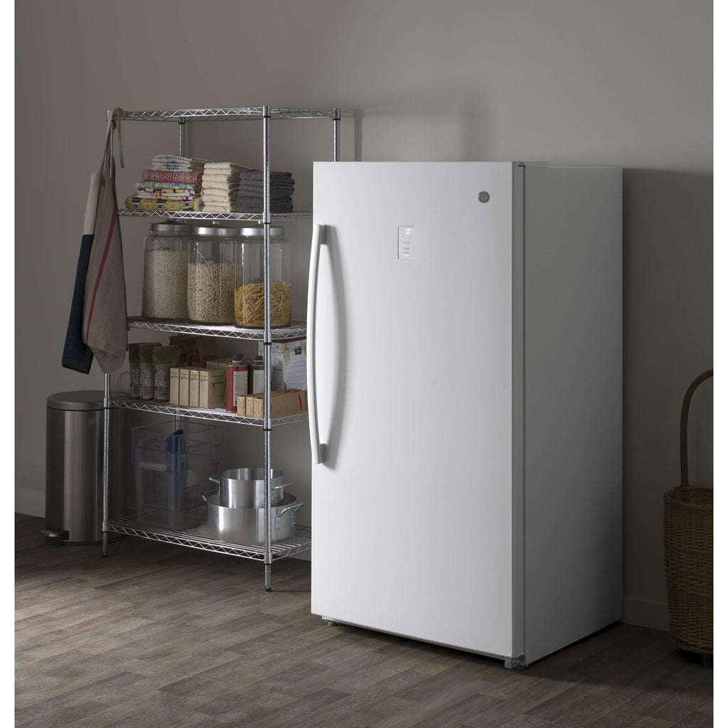  GE 21.3 cu.ft. Upright Freezer with Turbo Freeze FUF21SMRWW IMAGE 6