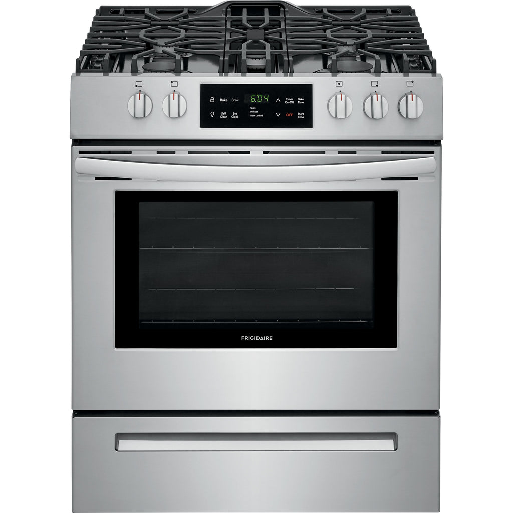  Frigidaire 30-inch Freestanding Gas Range with Ready-Select® Controls FFGH3054US IMAGE 1