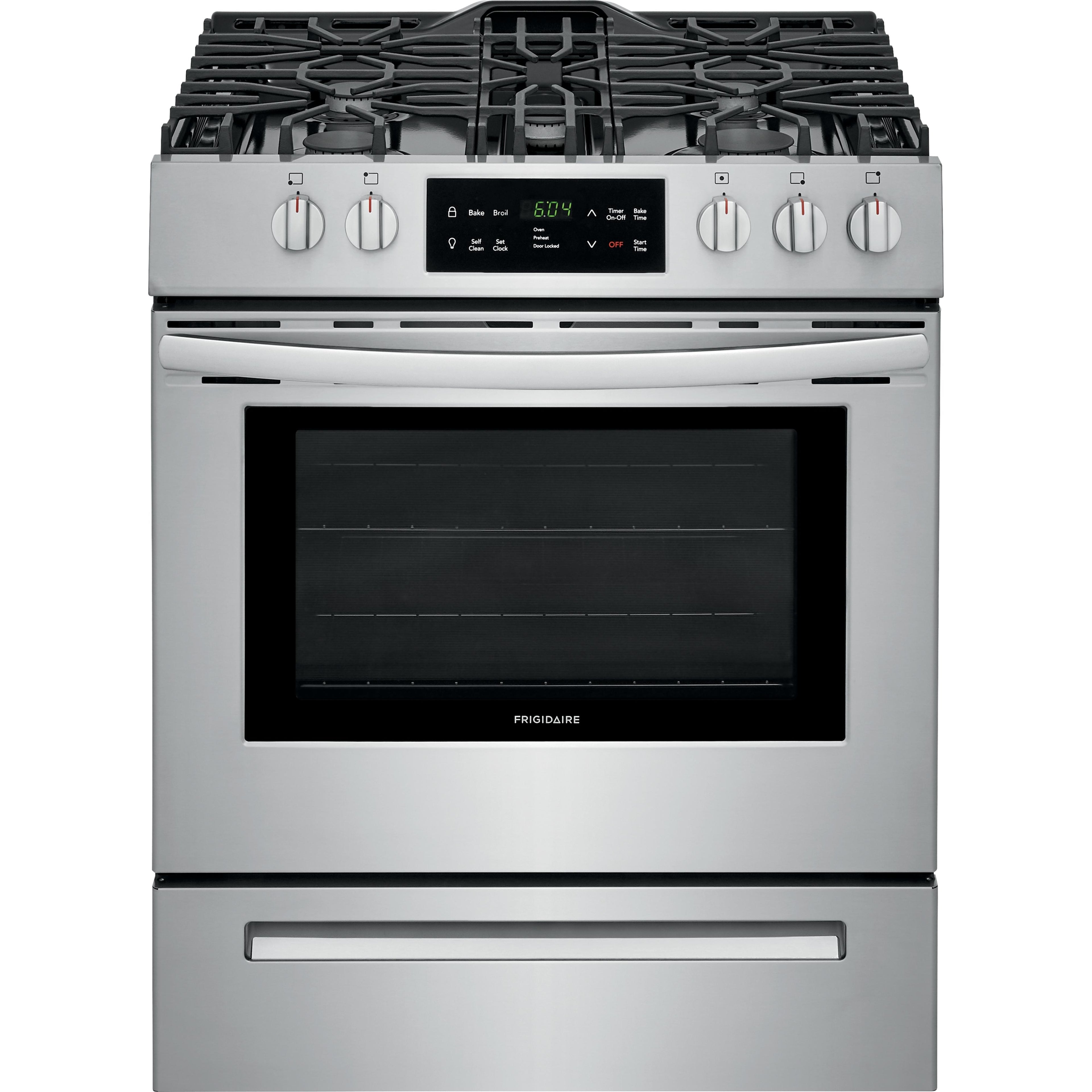  Frigidaire 30-inch Freestanding Gas Range with Ready-Select® Controls FFGH3054US IMAGE 1