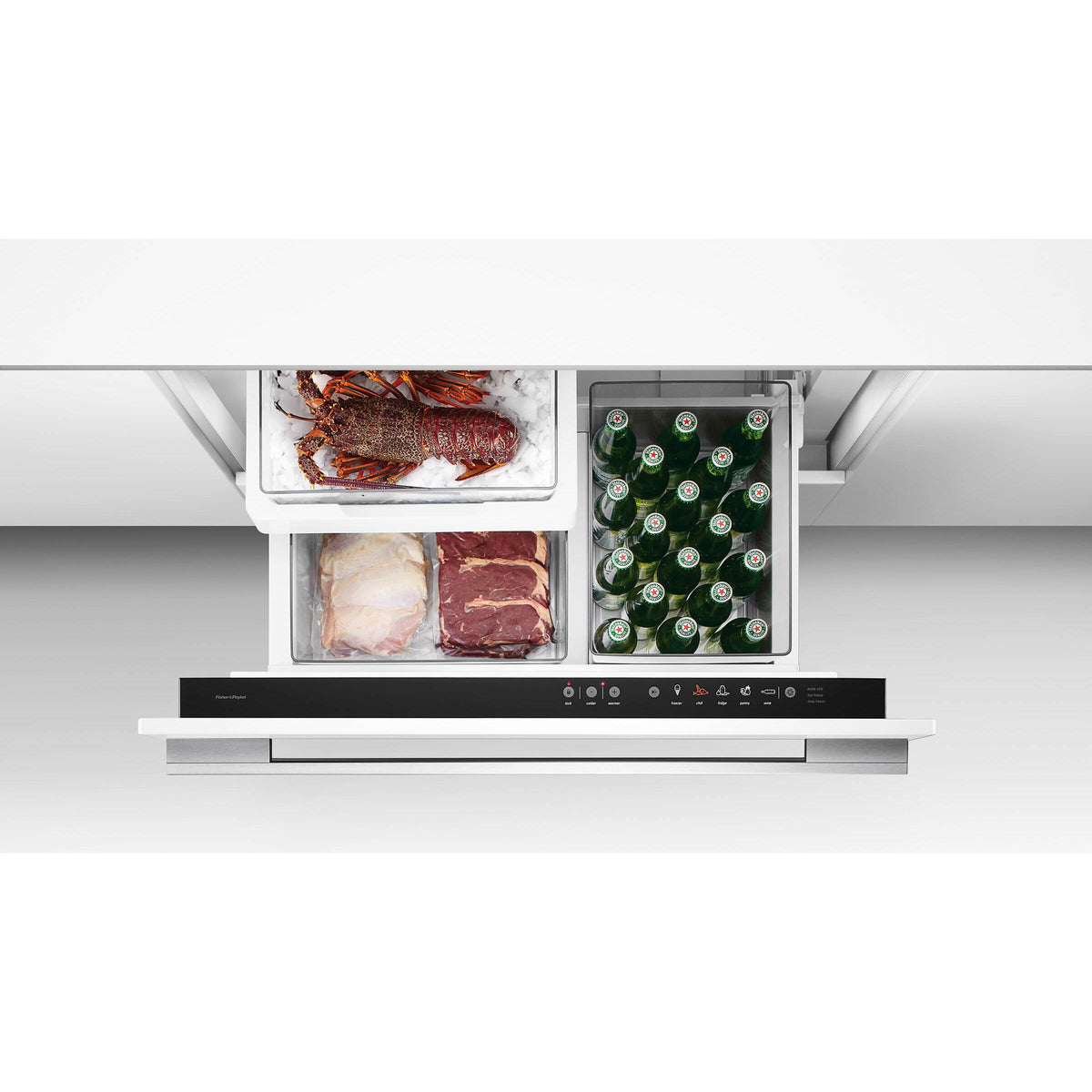  Fisher & Paykel 34-inch, 3.1 cu. ft. Drawer Refrigerator RB36S25MKIW N 1 IMAGE 2