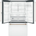  Café 36-inch, 23.1 cu.ft. Counter-Depth French 3-Door Refrigerator with WiFi Connect CWE23SP4MW2 IMAGE 3