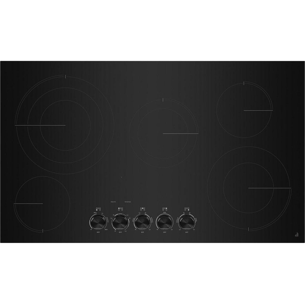  JennAir 36-inch Built-in Electric Cooktop with Dual-Choice™ Element JEC3536HB IMAGE 1