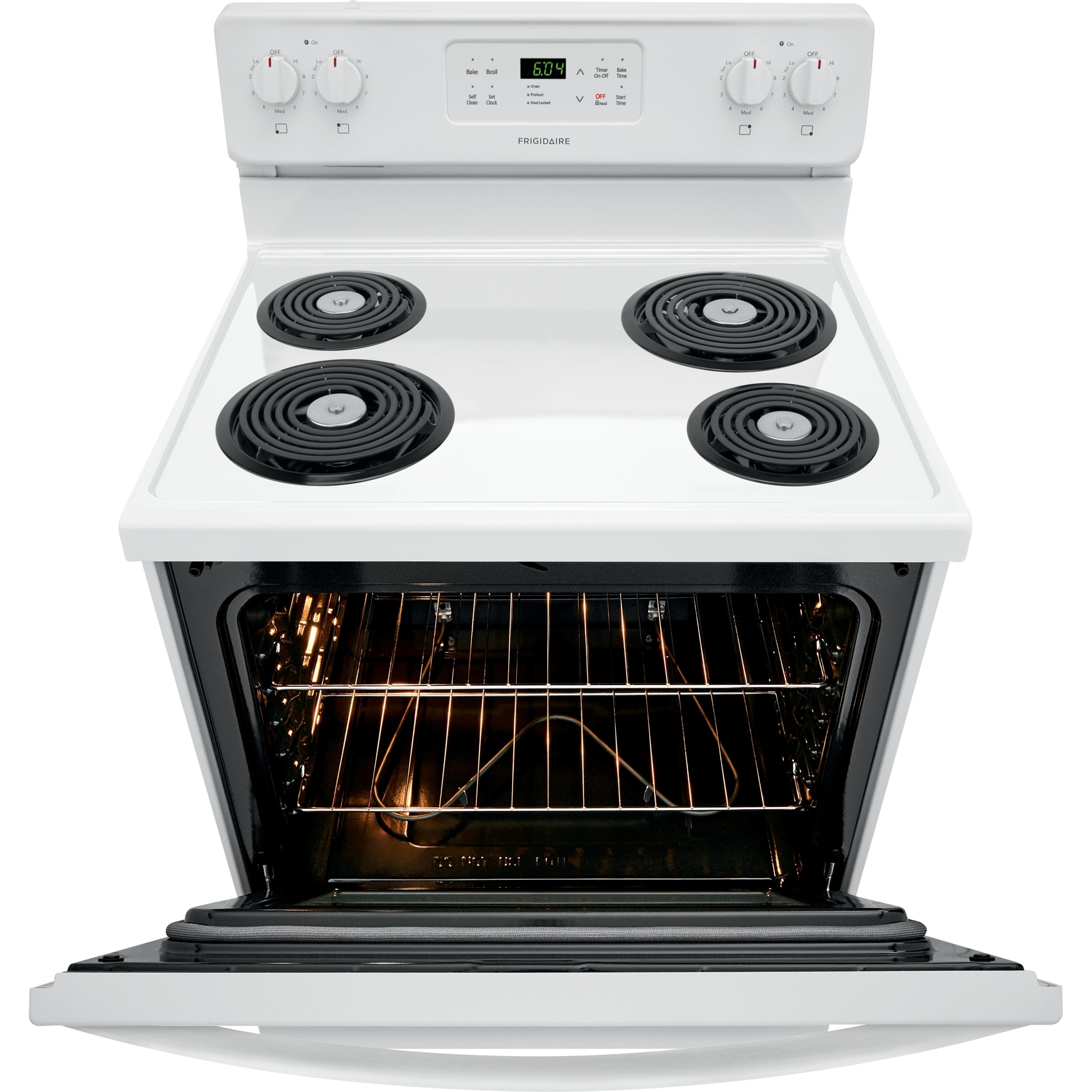  Frigidaire 30-inch Freestanding Electric Range CFEF3016UW IMAGE 4