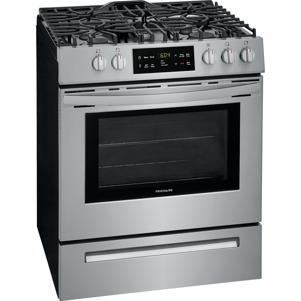  Frigidaire 30-inch Freestanding Gas Range LFGH3054UF IMAGE 2